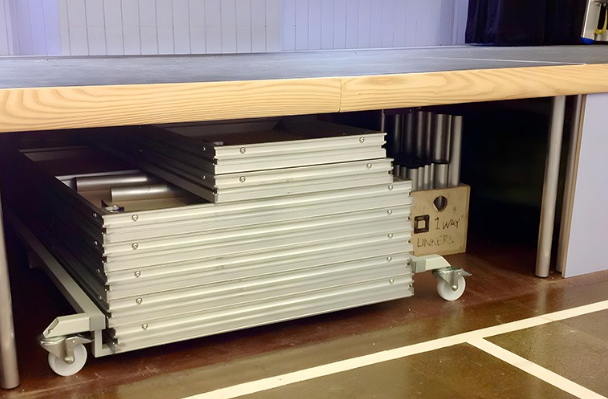 Under Stage Storage